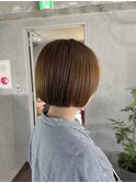 ミニボブオレンジ/ステップボーンカット/シルキーベージュ/船橋
