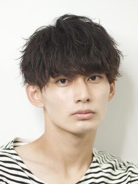 オーシャントーキョー(OCEAN TOKYO) メンズパーマツイスパ波巻きスパイラルマッシュセンターパート