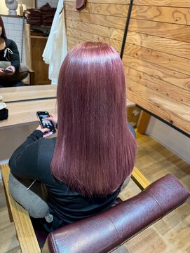 エンライズハナレ(en rise hanare) ロング/ハイトーン/ベージュ/ブラウンベージュ/セミロング