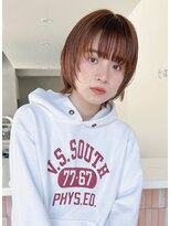 マッシュウルフ似合わせ顔周りカット顔まわりレイヤーカット