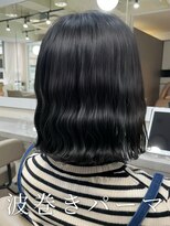 アミー 銀座(Ammy)&nbsp;#波巻きパーマ #なみまきパーマ #ボブパーマ #コテ巻き風パーマ