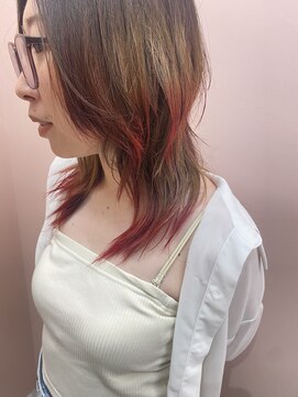 ルーム シンサイバシ(room shinsaibashi) 【KANAKO】思いっきり個性的に★トマトカラー!!