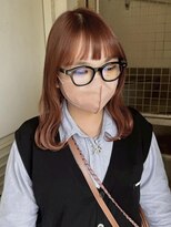 ムーン バイ ケンジ(moon by KENJE)&nbsp;『asuna』オレンジブラウン/ハイトーン