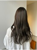 オリーブグレージュ/韓国風巻き