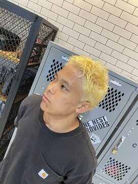 フランクスバーバーリベラルド 横浜(FRANK'S BARBER LIBERALD) MEN’S HAIR/スパイキーショート/刈り上げスタイル　U