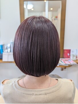 髪質改善ヘアエステサロン ヘアーデザインダッデン(Hair Design daddem) ツヤツヤピンクブラウン♪