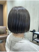 切りっぱなしボブ