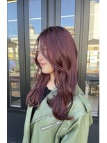 サニーズ(SUNNY'S by CONKS) ワインレッド/ダブルカラー/ボルドーカラー/柏/柏美容室