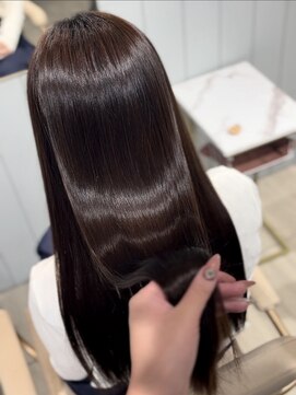 ルシエル(Le ciel) 酸性縮毛矯正+バイカルテトリートメント