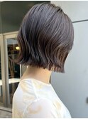 栄柔らか質感レイヤーカットボブ