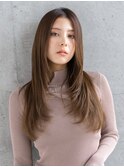 簡単スタイリング◎ロングレイヤー