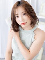 カバーヘア 上尾西口店(COVER HAIR)&nbsp;抜け感ミディアムレイヤー小顔ハッシュカットc7上尾20代30代40代