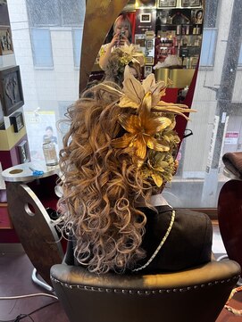 ヘアー アレス(hair ales) 盛り髪　イベントセット ヘアセット ヘアメイク