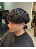 波巻きパーマ/津田沼メンズパーマ/シャドウパーマ