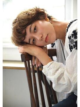 ユノ(juno) 【juno】外国人風クセ毛カールパーマ☆ベリーショート