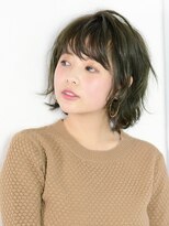 アース 水沢店(HAIR&MAKE EARTH)&nbsp;楽チン♪万能セミウェットボブスタイル【EARTH水沢店】