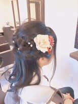 ヘアーサロン スリール(hair salon sourire)&nbsp;ハーフアップ
