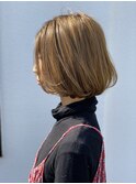 ニュアンスボブ（ハイトーングレージュ）