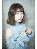 【salon de MiLK 原宿】ゆるふわウェーブ×サファリベージュ