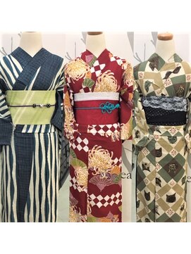 メイクアップノーブル(Make up NOBLE) 【夏美人☆】レンタル浴衣33~35+ヘアセット+着付け//¥8,800円~