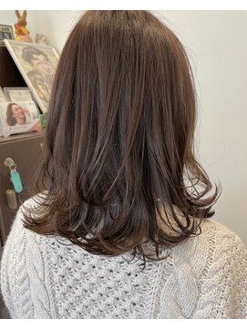 ヴィフ ヘアー(vif hair) 柔らかグレージュカラー