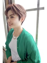 グランアージュ 船橋南口店(grandage) 前髪なしくびれショート/20代30代40代/ハンサムショート 船橋