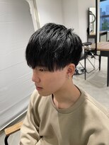 刈り上げおしゃれショートナチュラルマッシュ
