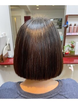 ロッソ(Rosso) 弱酸性縮毛矯正 #美髪 #艶髪