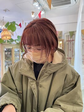 アロウズ(Arrows) ピンクブラウンボブ/