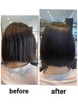 ビープライズ(Be PRIZE)&nbsp;髪質改善×コンパクトボブ×チョコレートブラウン