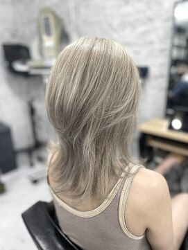 ミコ(MICO hair) ホワイトブロンド