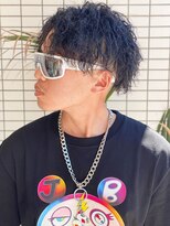 スウェル 船橋店(Swell)&nbsp;ハイライト/マッシュパーマ/束感/波巻き/メンズ