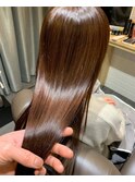 上品ナチュラル美髪ストレート艶髪まとまる【カミケンガレリア】