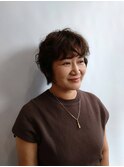 ハンサムショートパーマ