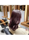 【ブリーチカラー】ピンクラベンダーカラー