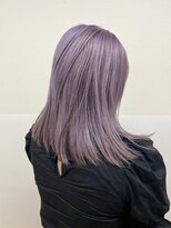 エン(en)&nbsp;パープルアッシュハイトーンカラーピンクアッシュラベンダー