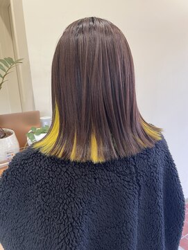 リン(Lin) イエローインナーカラー