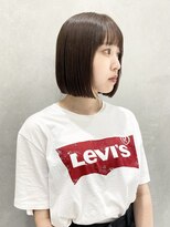 ウシワカマルエムティードット 富士宮店(USHIWAKAMARU MT.)&nbsp;切りっぱなしボブスタイル