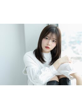 【気付かれない縮毛矯正+カット￥9900】朝が変わる"時短スタイリング"可愛くキマる縮毛矯正[郡山/学割U24]