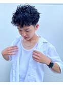   【benji】メンズカット×スパイラルパーマ◎美容室
