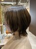 カット＋カームネスカラー（白髪染め）＋リペアトリートメント