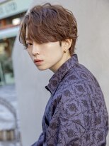 【小久保style】ベリーショートニュアンスパーマグレーベージュ