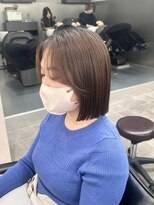 ジーニー 千葉(GENiE)&nbsp;韓国/ボブ/タッセルボブ/前髪なし/顔周り【白井愛海】