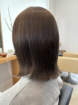 カノエ 山口小郡店(canoe) 外ハネボブスタイル×アッシュベージュカラー