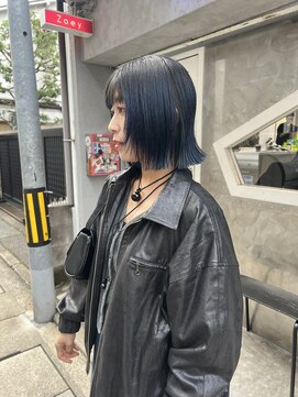 ゾーイ(ZOEY) 【chihiro】ネイビーブルー bob