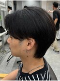 波巻きスパイラルパーマツイストパーマメンズマッシュパーマ