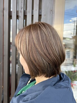 ヘアー ファルル(HAIR FaLuLu) 丸みボブ