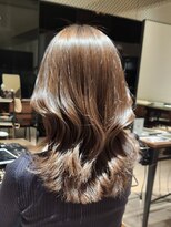 アフロート ギンザ(AFLOAT GINZA)&nbsp;【Nanako。】明るめベージュくびれレイヤー