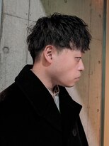 パドル(Paddle)&nbsp;メンズ/マッシュ/ニュアンスパーマ/刈り上げショート