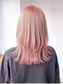 ミディアム美髪韓国ヘア顔周りレイヤーロング_ba542953